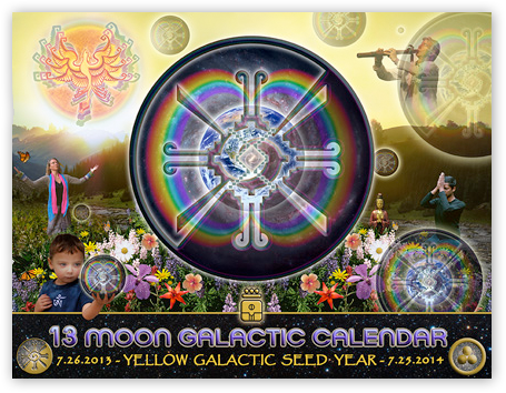 Skytime Natural Time Calendars at 13moon.com
