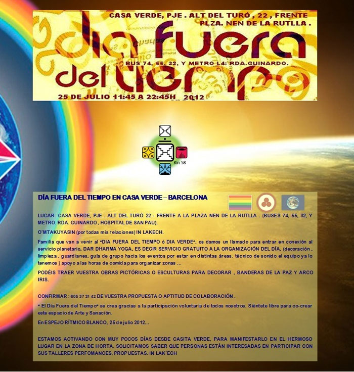 [Event Flier: Casa Verde Barcelona - Contacto 605 37 21 42]