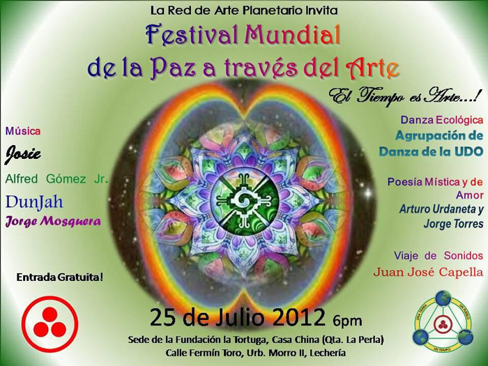 [Event Flier: Sede de la Fuancion la Torgua, Casa China (Qta. La Perla) Calle Fermin Toro, Urb. Morrro II, Lecheria]
