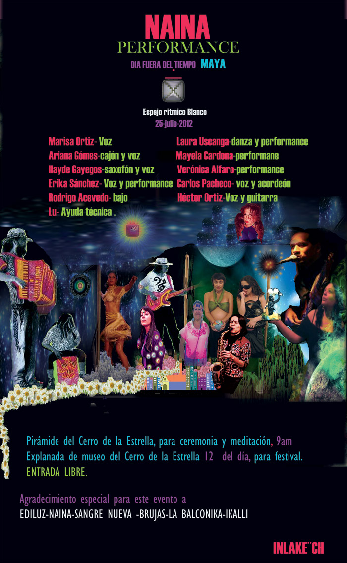 [Event flier: MUSEO DEL FUEGO NUEVO CERRO DE LA ESTRELLA EN IZTAPALAPA - Contact 5579-3476 ediluz@att.net.mx]