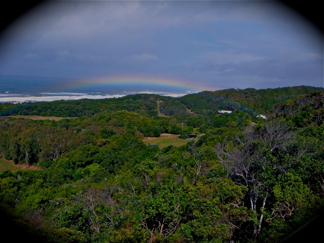 [Photo of rainbow at Mulgan]