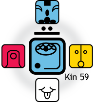 Kin 59 - Fifth Force Oracle