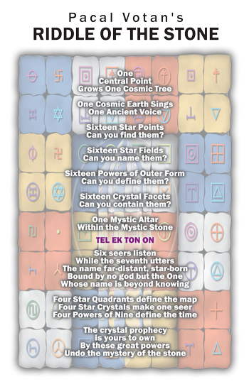 Pacal Votan's Riddle of the Stone