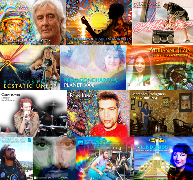 [Collage of Featured Artists to date]