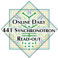 [Online Daily 441 Synchronotron Readout]