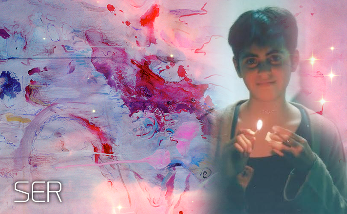 Photo Collage of Artist - Ser